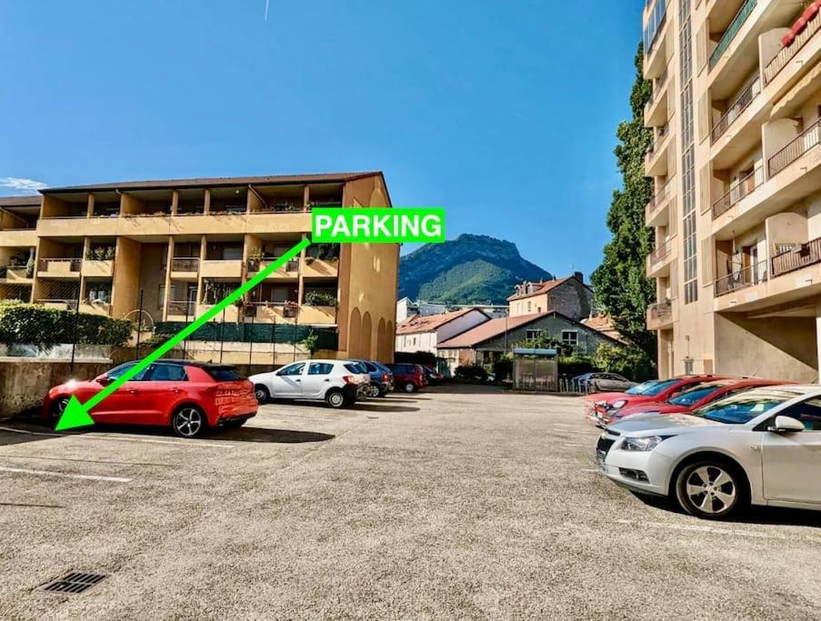 Excellent T2 - Moderne & Tout Equipe Avec Parking Grenoble Exterior photo